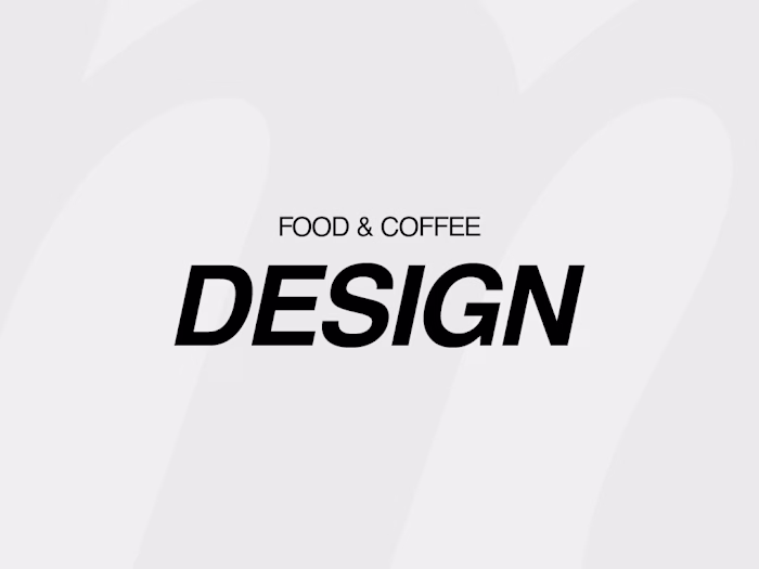 FOOD & COFFEE DESIGN
Visual design