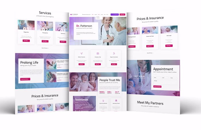 Medical/Healthcare Professional Website