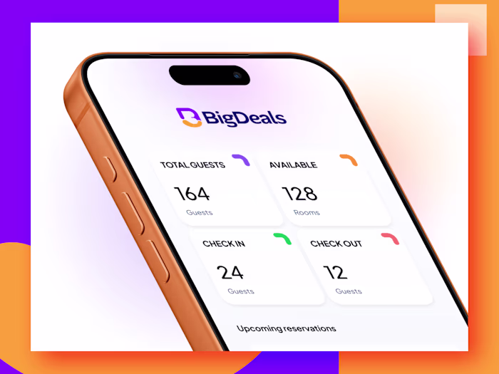 BigDeals: Brand Identity for Hotel SaaS