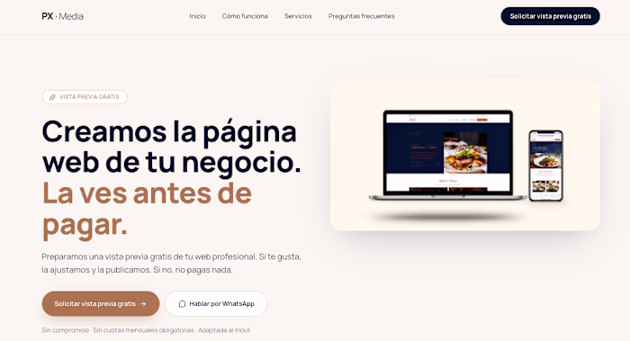 A modern, high-converting landing page