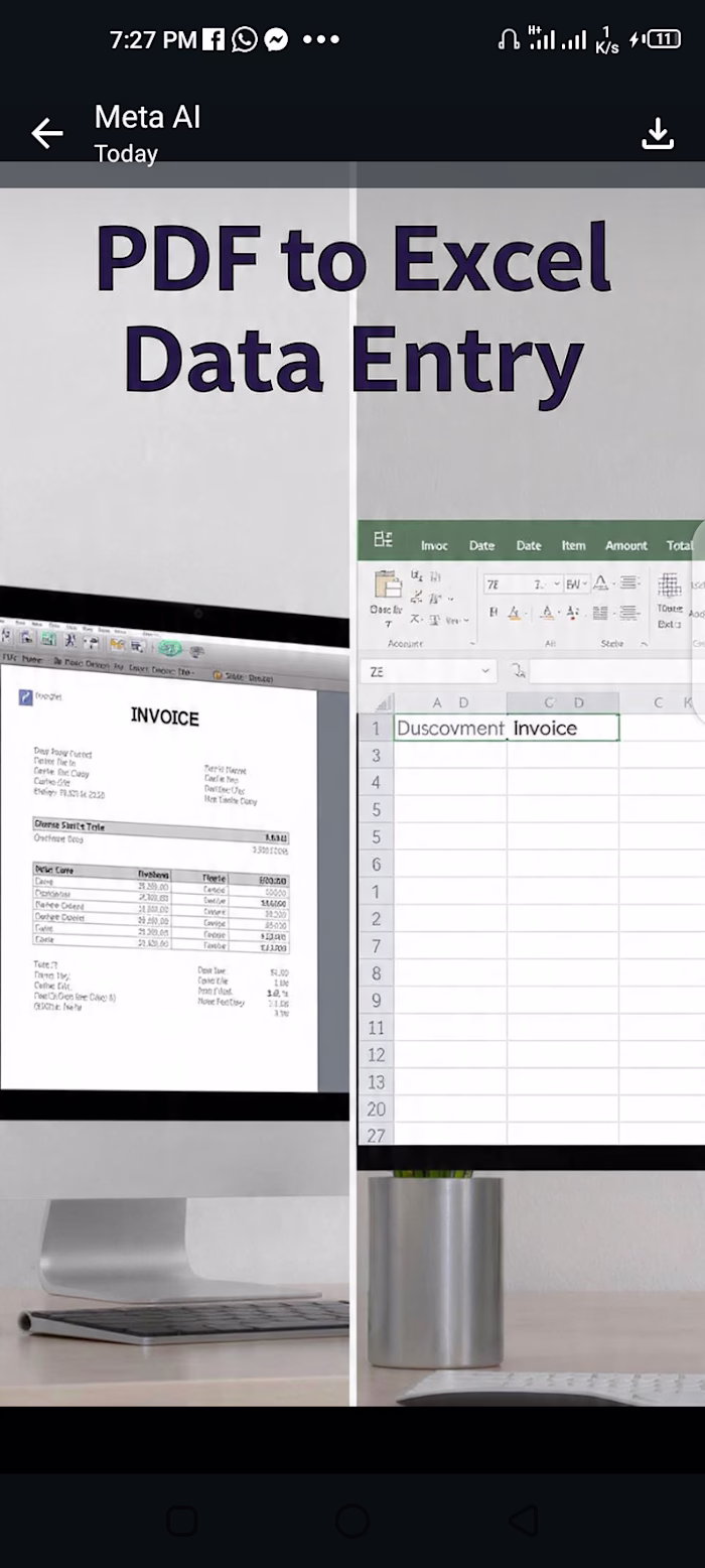PDF to Excel Data Entry
Transcribed