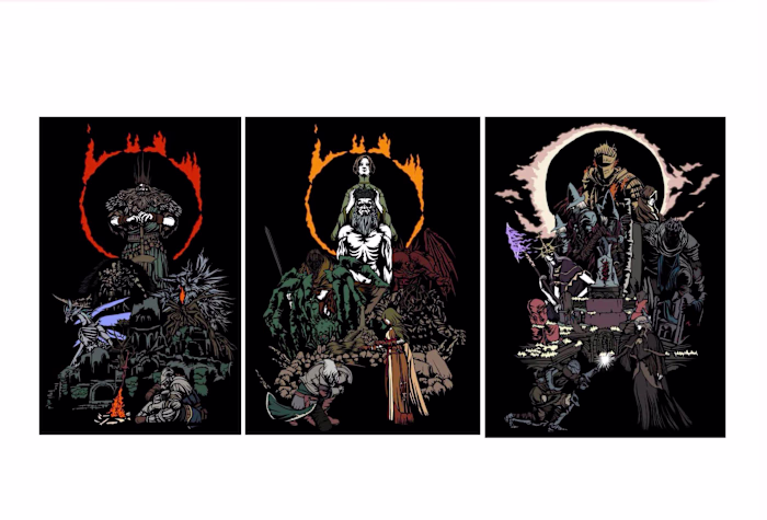 Dark Souls illustration 