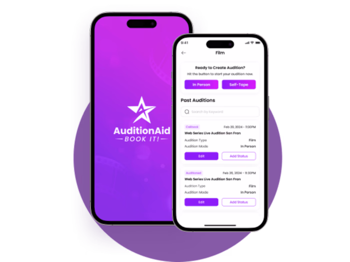 AuditionAid - AI Career Platform for Actors (Web & Mobile)