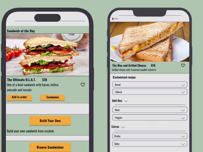 Local food truck app - 'Any wich way'