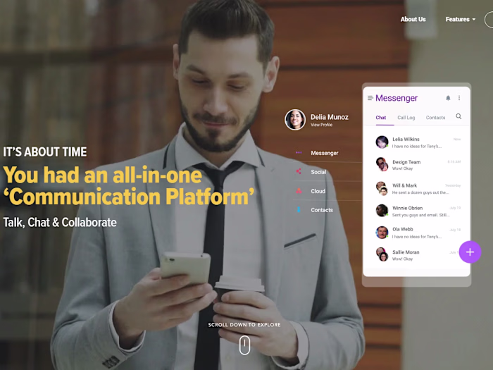 BusinessFriend ( Angular / Socket.io / Ionic / Youtube )