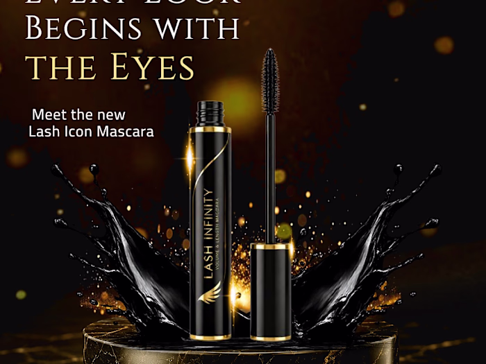 A beauty product advertising concept