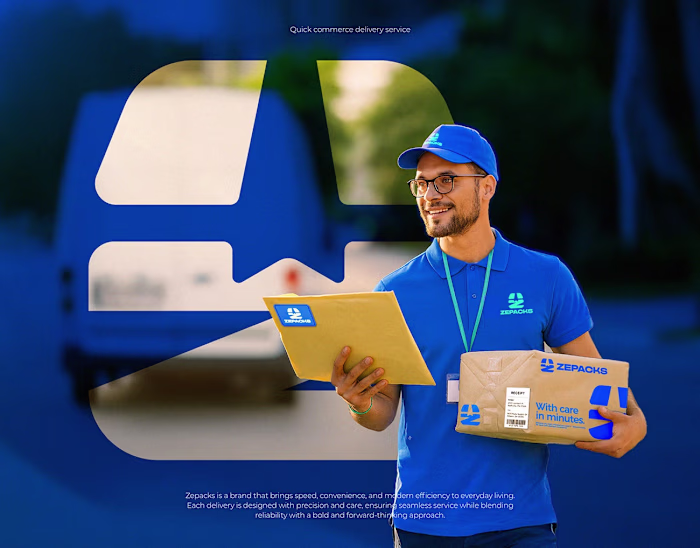 Zepacks Branding & Logo Animation | E-commerce Delivery