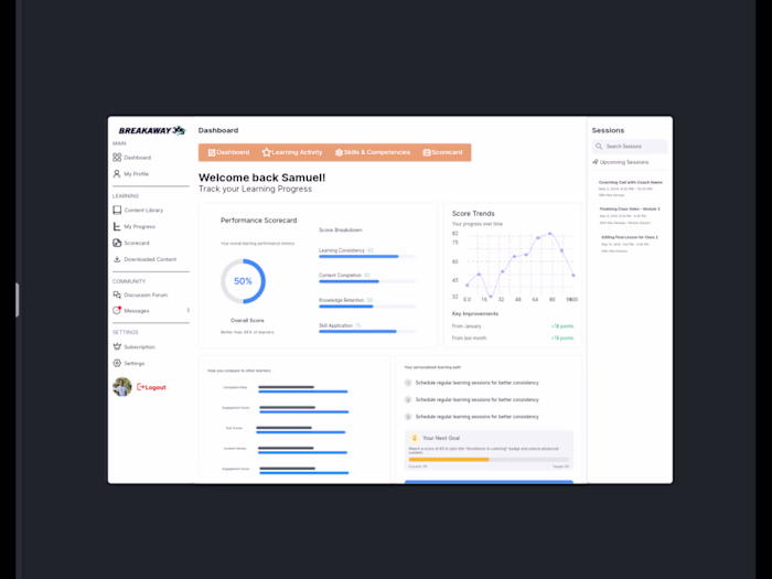 BreakAway365: Growth and Learning Ecosystem