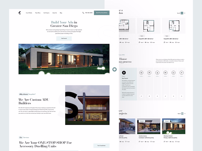 Construction Company Website Development
