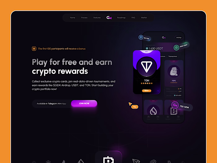 FinTech Landing Page | Web Design