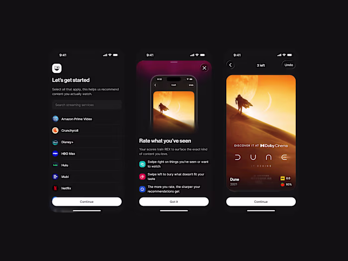 Rex Branding & App Design