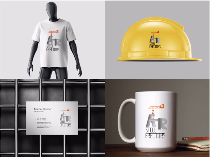 AR steel erectors logo