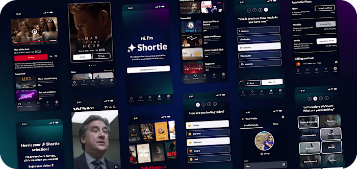 WeShort - UI Design
