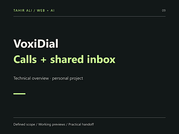 VoxiDial — Shared Business Phone & Team Inbox