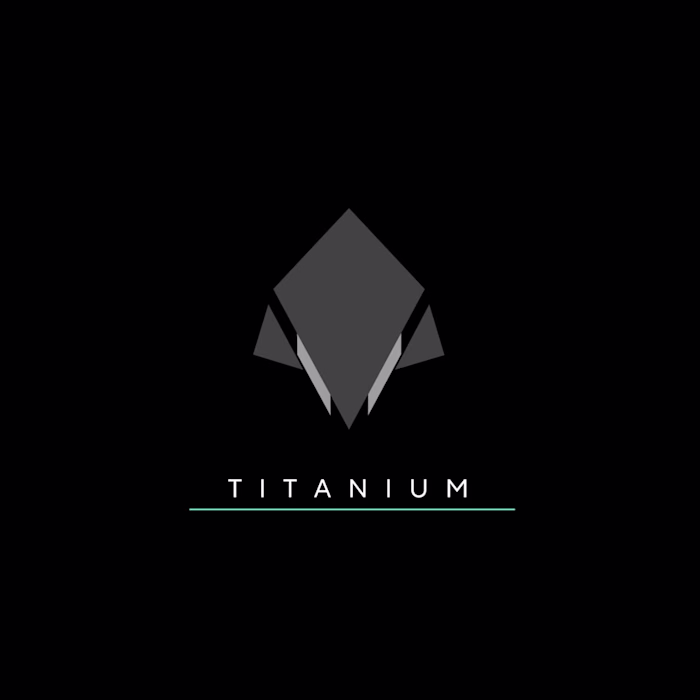 I created a modern and minimal logo for Titanium, a tech-ins...