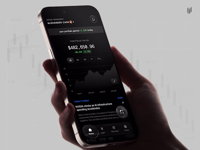 A WIP investment app focused