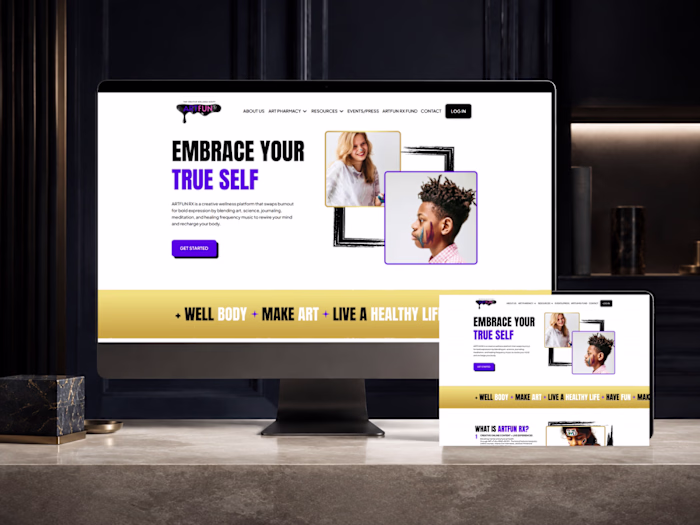 Kajabi Youth Wellness Course Website & Lead Funnel