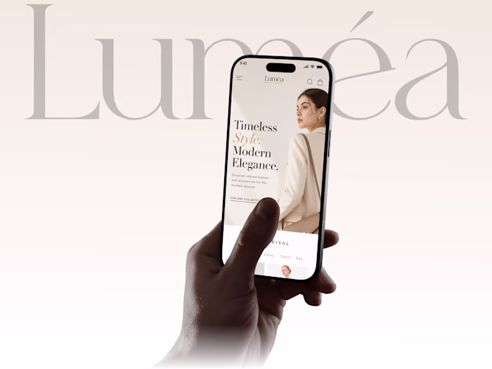 Lumea Mobile App Design