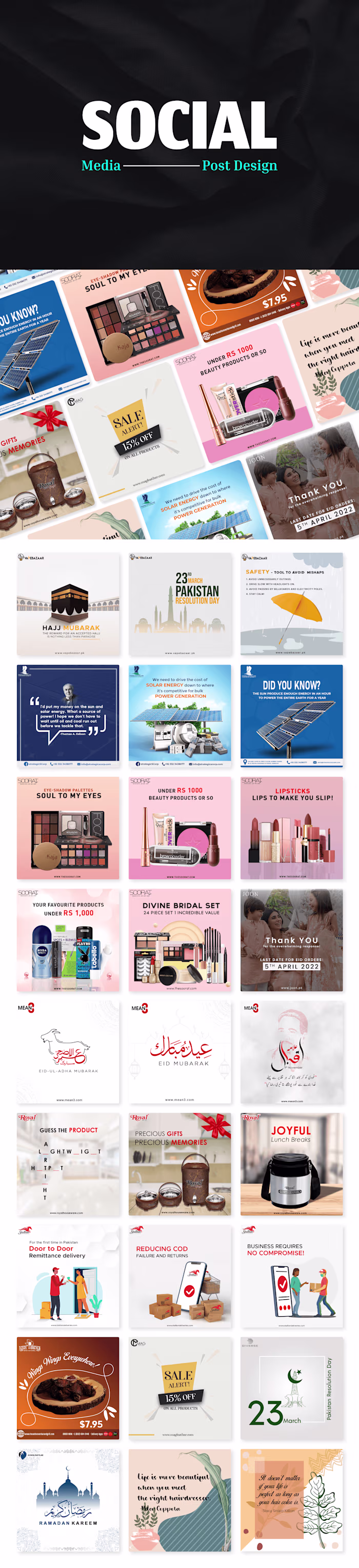 Social Media Post Design