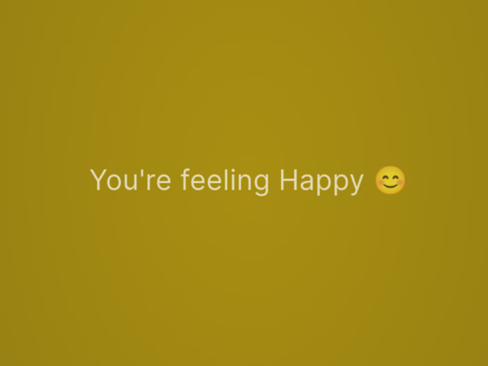 Minimalist Mood App