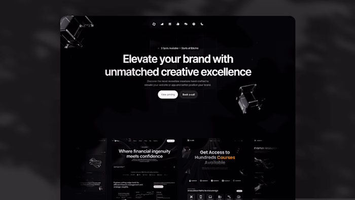 Agencive - Agency Framer Website