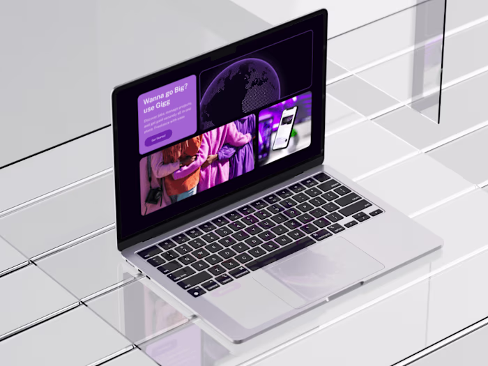 Gigg Framer Website Template