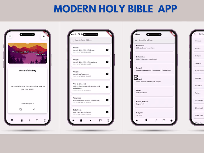  Modern Bible Reading & Listening Experience