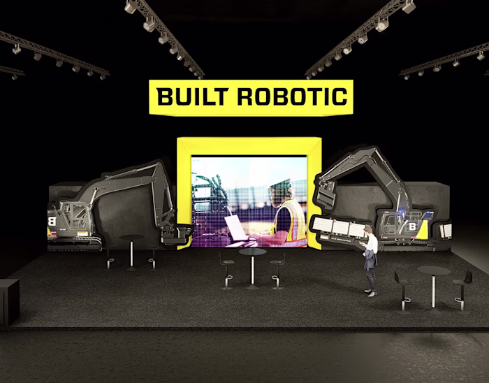 30' x 50' Exhibition Booth | Built Robotics, CA