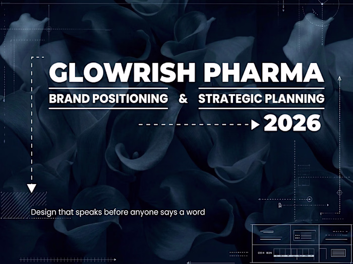 Glowrish Pharma—Visual Identity & Packaging case study
