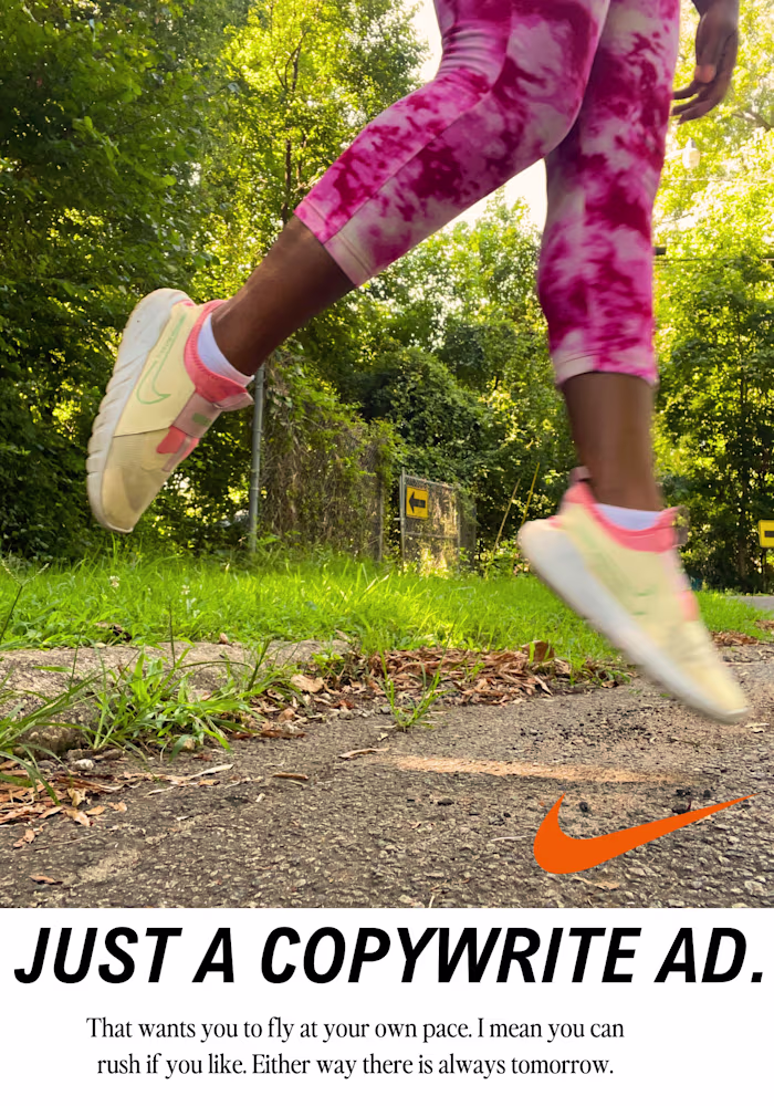 Copywrite Ad (Fashion)