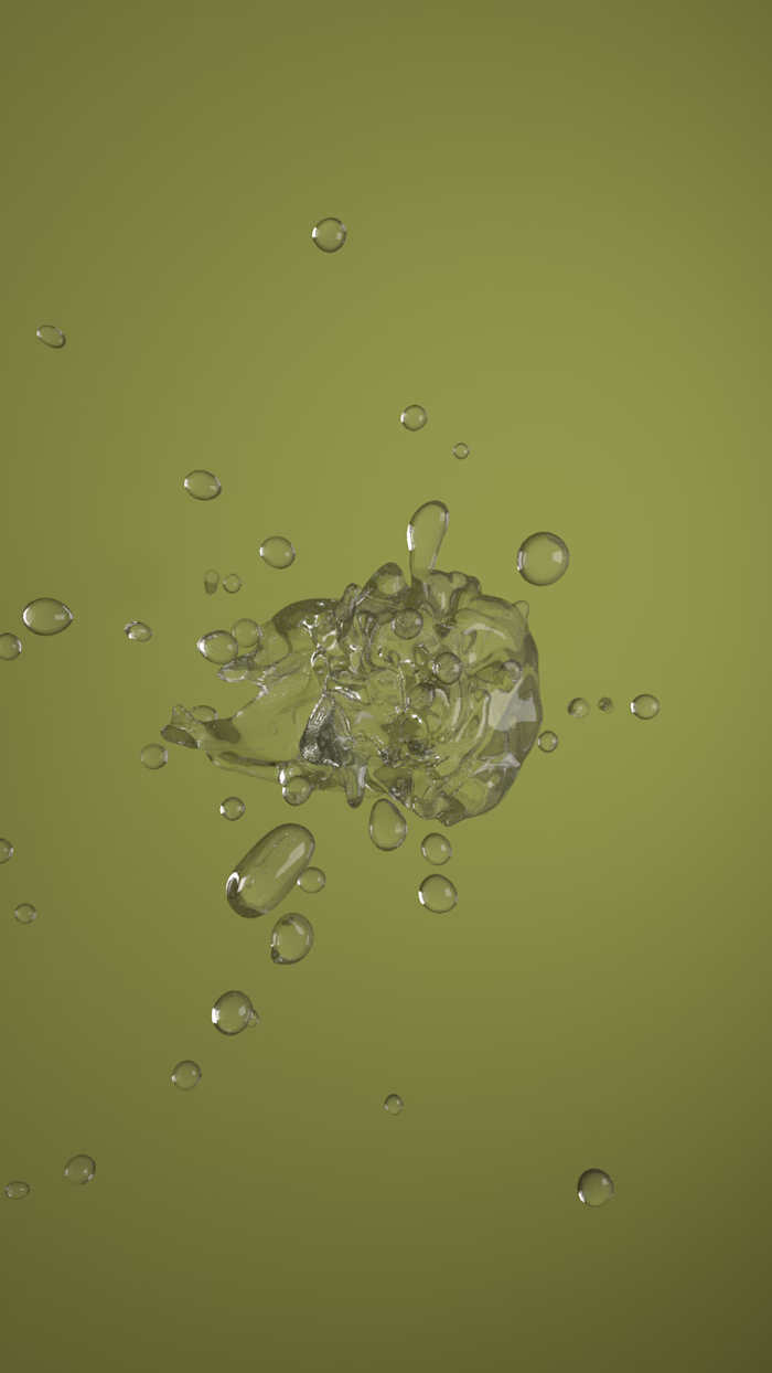 HOUDINI Small Liquid Simulation - 3D Animation