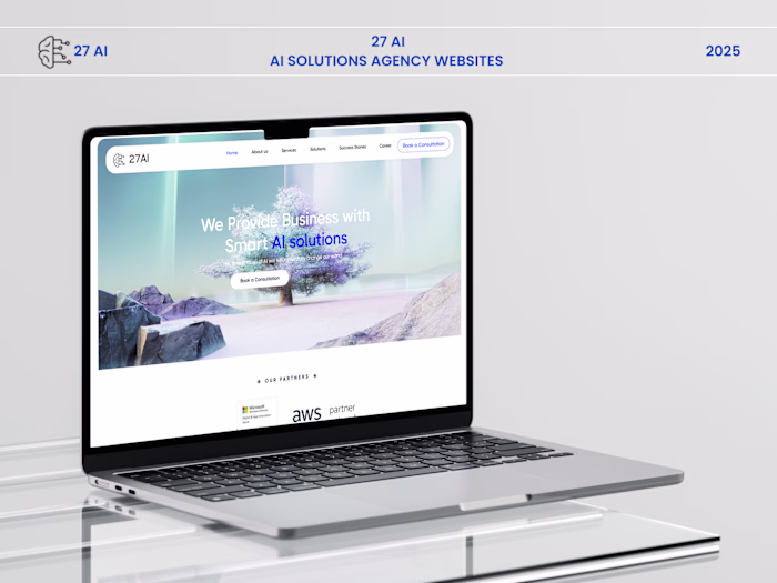 AI Solutions Agency Website - 27 AI