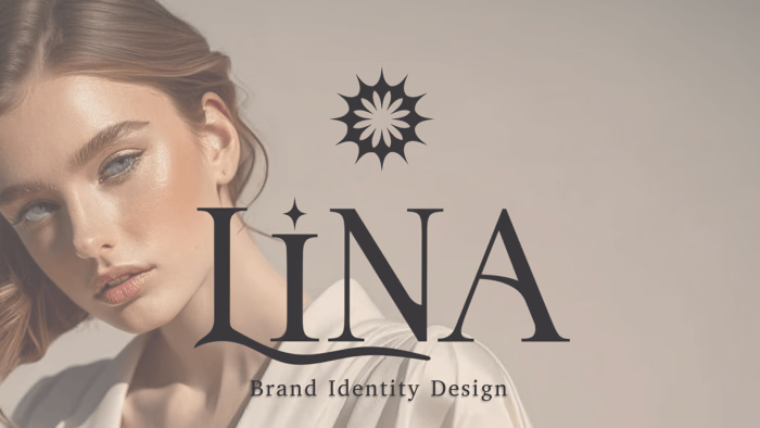 LINA clothing store branding