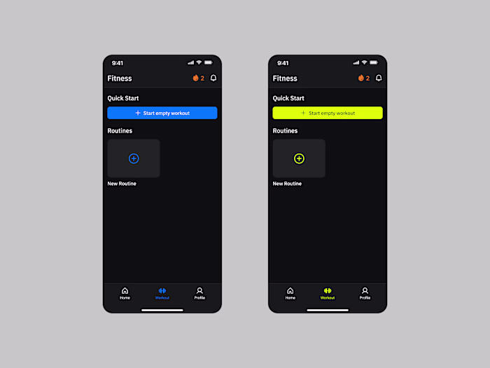 this fitness app got rejected.

the