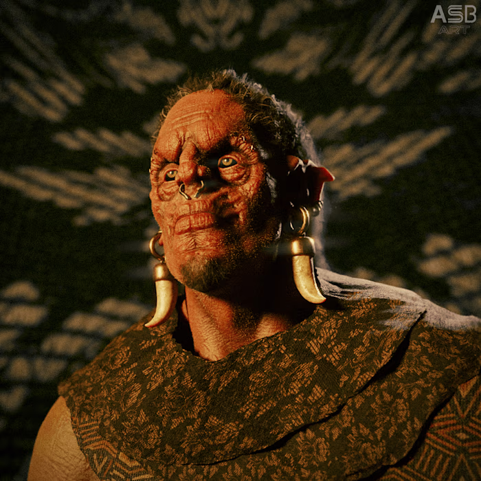 Tribal Chief of Justice(Character Bust)