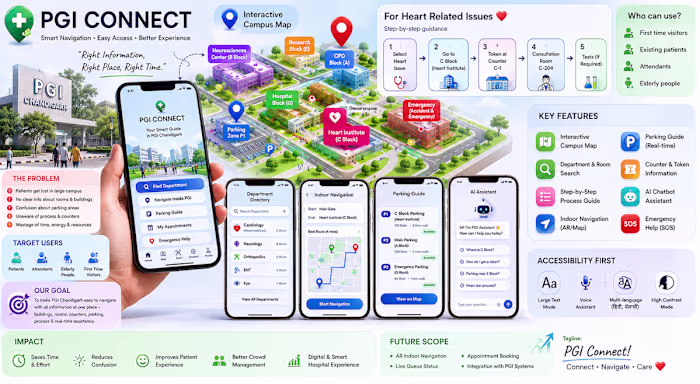 Patient Navigation at PGI Chandigarh Through UX