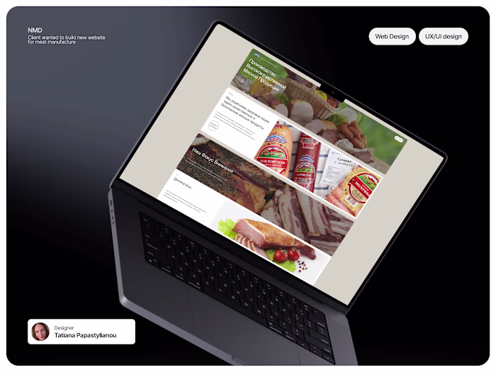 Webdesign project. Fin more here (https://www.behance.net/ga...