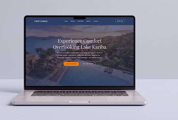 Responsive Website Design for View Lodge
