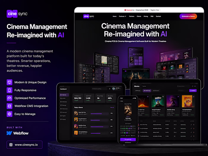 Recently wrapped up another Webflow