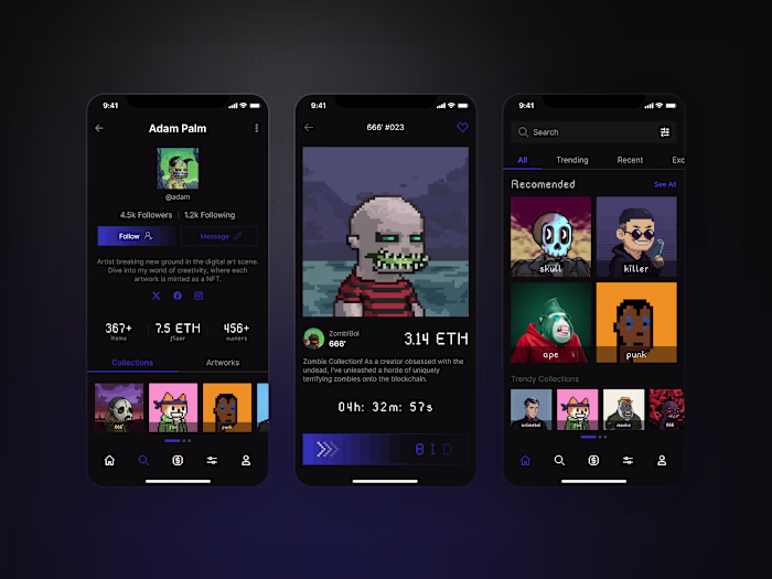 NFT marketplace
