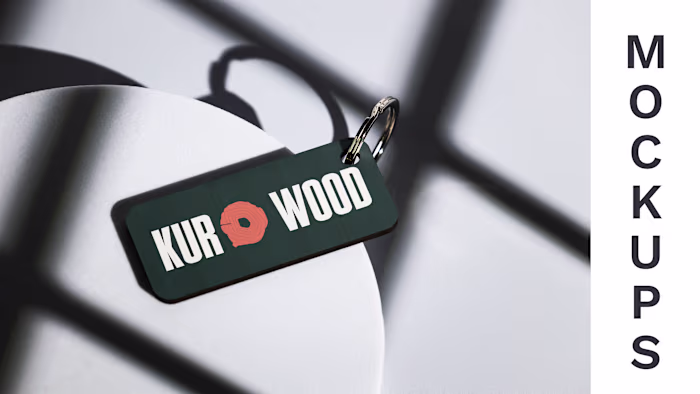 Kuro Wood - Finest wood Craftsman Logo Design