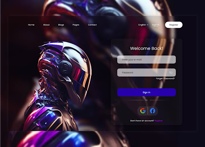 Sign-in UI Page