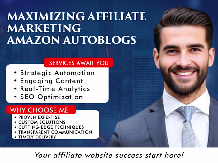 Maximizing Affiliate Marketing: Building Amazon Autoblogs