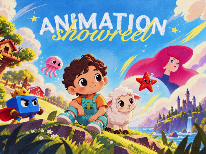Animation Showreel — 2D, Games & AI-Assisted Animation