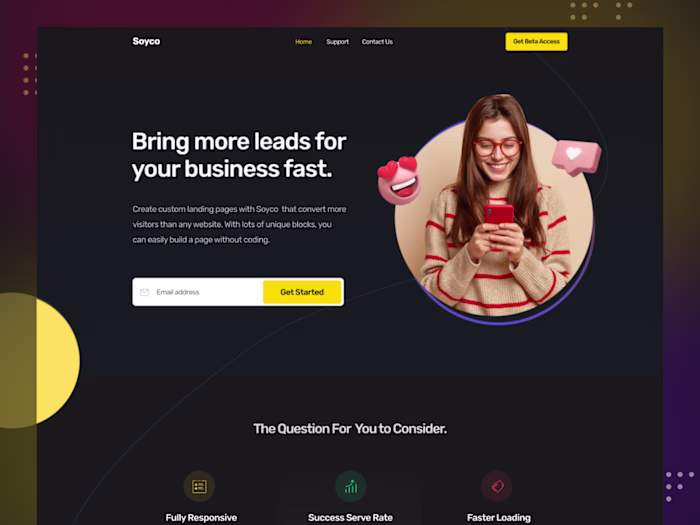 Marketing Landing Page