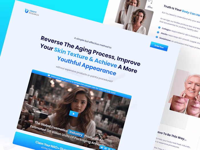 NAC+ Glutathione — High-Converting Landing Page in Framer