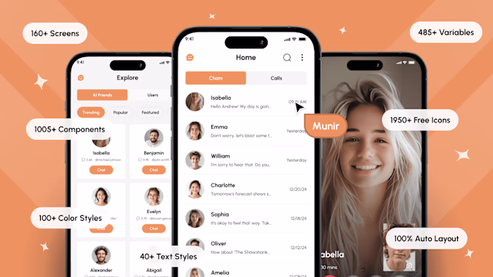 Flutterflow - AI Friend Mobile App Development