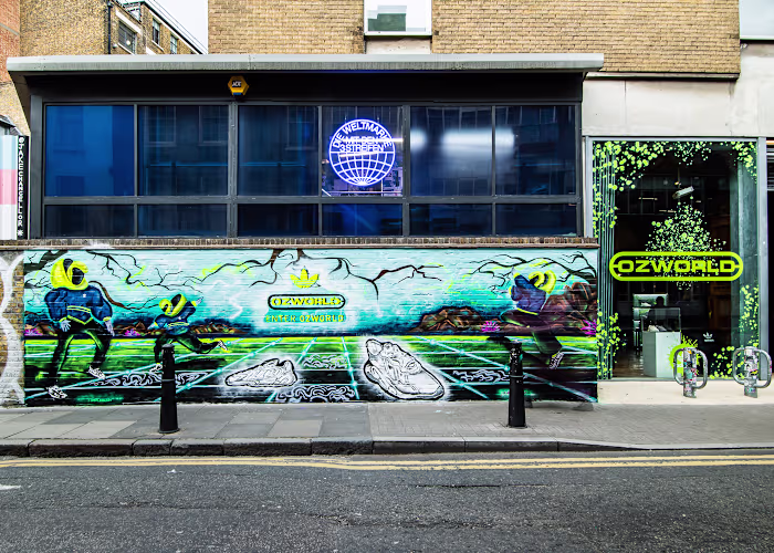 Adidas Ozworld - Digital Illustration and Mural Advert