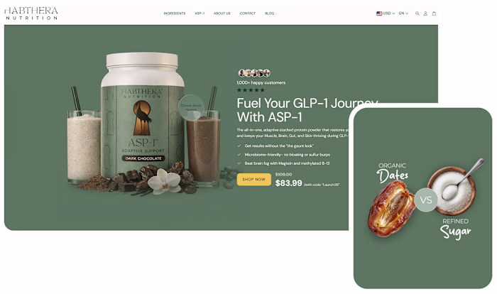 Habthera  Brand Repositioning & Website Design