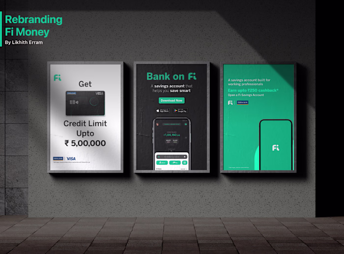 Fi Money - Rebranding by Likhith Erram
